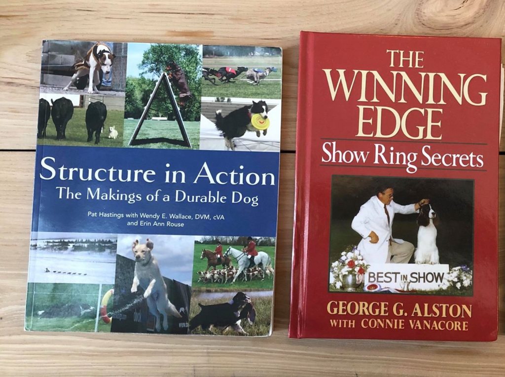 books titled Structure in Action and The Winning Edge