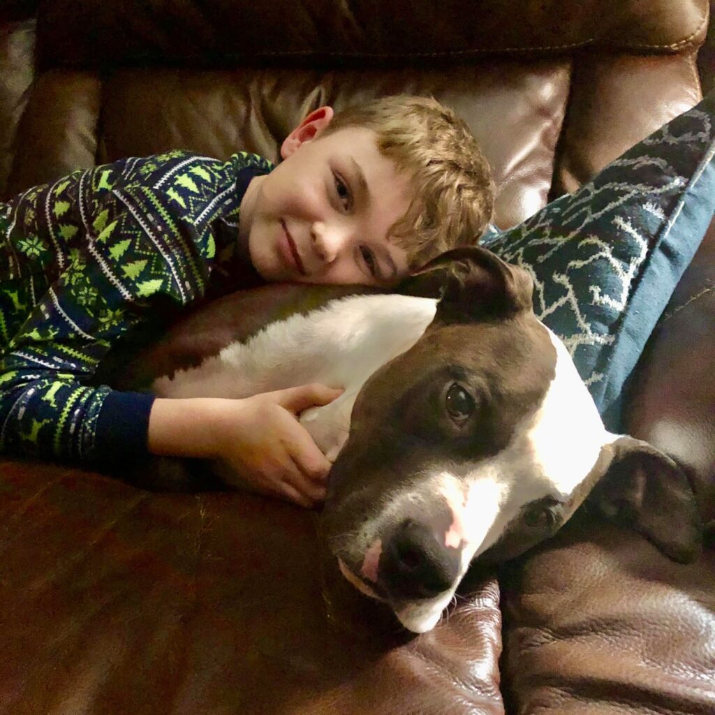 Pit bulls are the best kid dogs